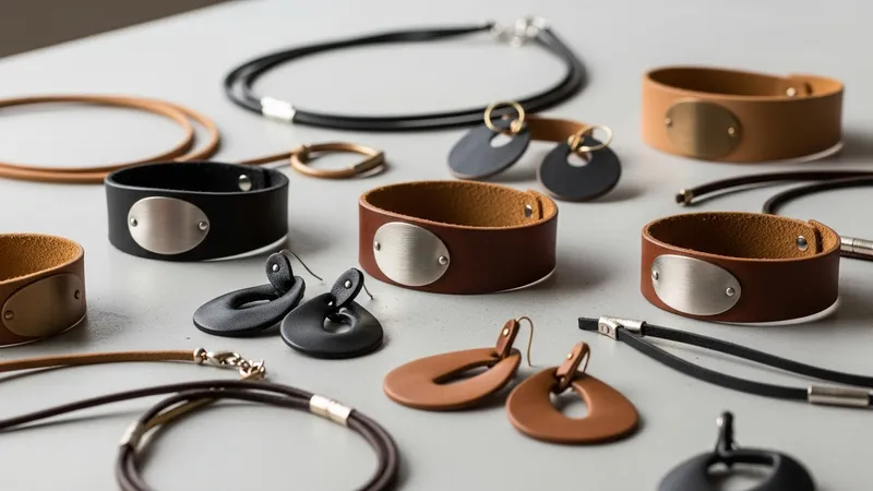 Bijoux En Cuir Une Touche Doriginalite