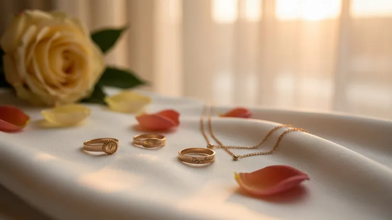 Bijoux personnalisés pour les mariages : un choix mémorable
