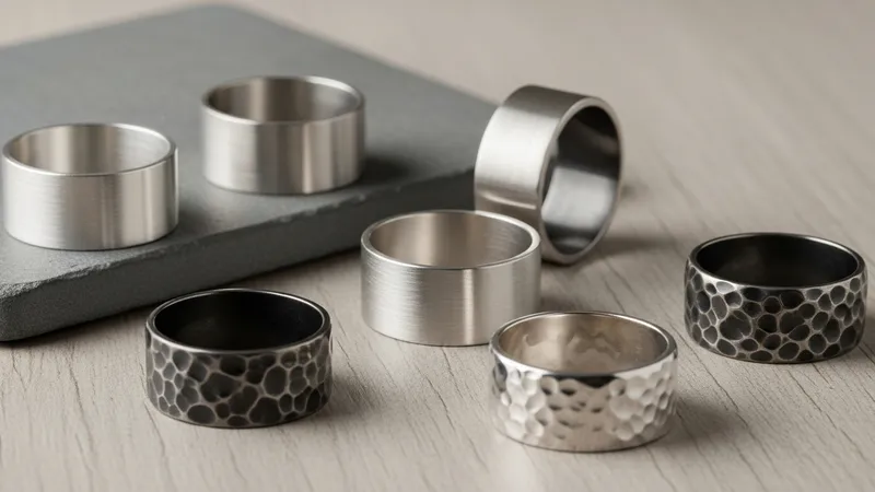 Options de finition en matière de bijoux personnalisés